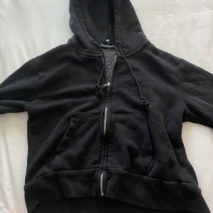 Cropped Brandy Melville hoodie